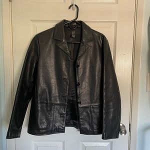 Vintage gap genuine leather jacket